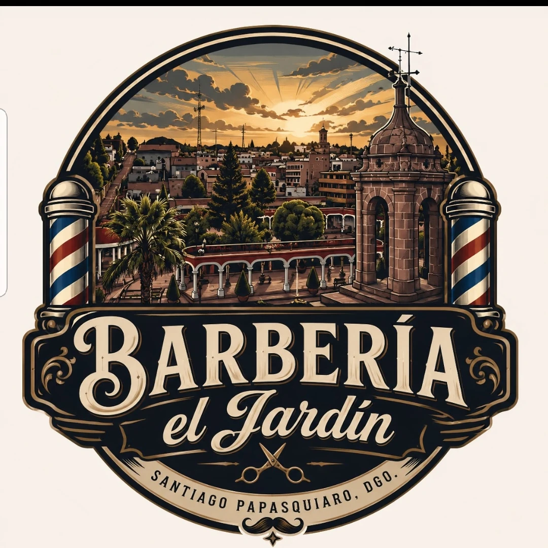 Logo original de Barbería El Jardín